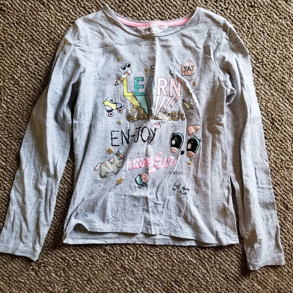 Gray long sleeve